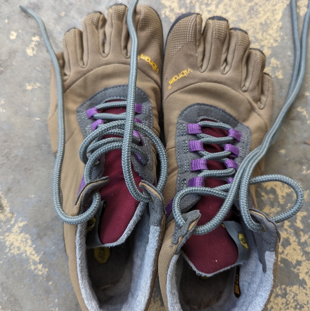 Vibram 5 Finger wool barefoot